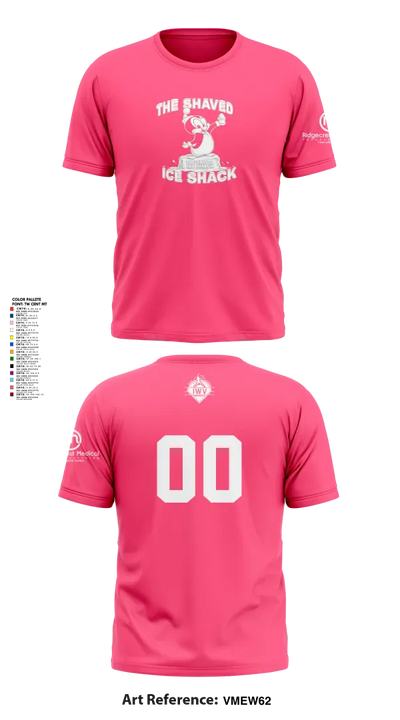 IWV Youth Softball 66650768 Short Sleeve Performance Shirt - 55