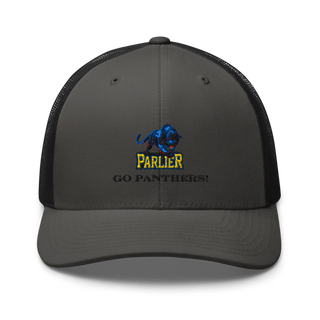 Parlier High School Basketball Retro Trucker Hat | Yupoong 6606