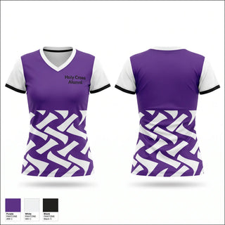 Womens Short Sleeve Vneck Shirt, Holy Cross Alumni, Track & Field, Teamtime, Team time, sublimation, custom sports apparel, team uniforms, spirit wear, spiritwear, sports uniforms, custom shirts, team store, custom team store, fundraiser sports, apparel fundraiser