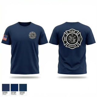 Old School Cotton Feel Shirt, Wattsburg Hose Company, Fire Department, Teamtime, Team time, sublimation, custom sports apparel, team uniforms, spirit wear, spiritwear, sports uniforms, custom shirts, team store, custom team store, fundraiser sports, apparel fundraiser