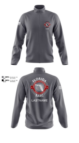 Fleece Jacket, Florida State Animal Response Coalition, , Teamtime, Team time, sublimation, custom sports apparel, team uniforms, spirit wear, spiritwear, sports uniforms, custom shirts, team store, custom team store, fundraiser sports, apparel fundraiser