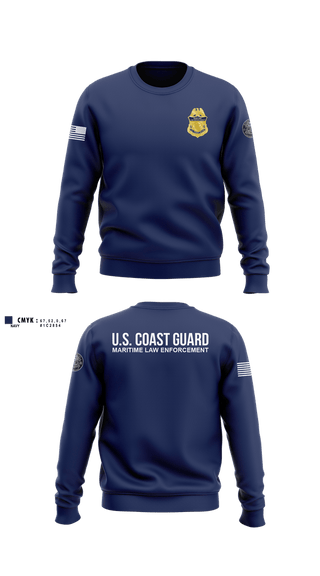 Crew Neck Sweatshirt, Sector Miami Boarding Team, Coast Guard, Teamtime, Team time, sublimation, custom sports apparel, team uniforms, spirit wear, spiritwear, sports uniforms, custom shirts, team store, custom team store, fundraiser sports, apparel fundraiser