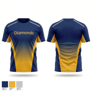 Soft Poly Tee Cotton Like Feel, Diamonds, Women's Basketball, Teamtime, Team time, sublimation, custom sports apparel, team uniforms, spirit wear, spiritwear, sports uniforms, custom shirts, team store, custom team store, fundraiser sports, apparel fundraiser