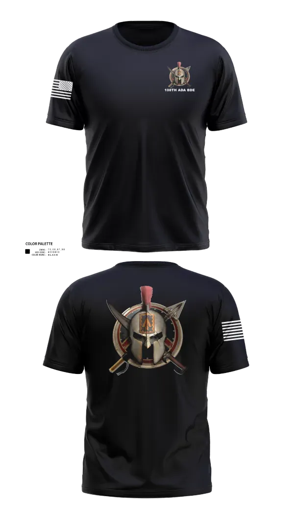 Old School Cotton Feel Shirt, 108th Air Defense Artillery Brigade, Army, Teamtime, Team time, sublimation, custom sports apparel, team uniforms, spirit wear, spiritwear, sports uniforms, custom shirts, team store, custom team store, fundraiser sports, apparel fundraiser