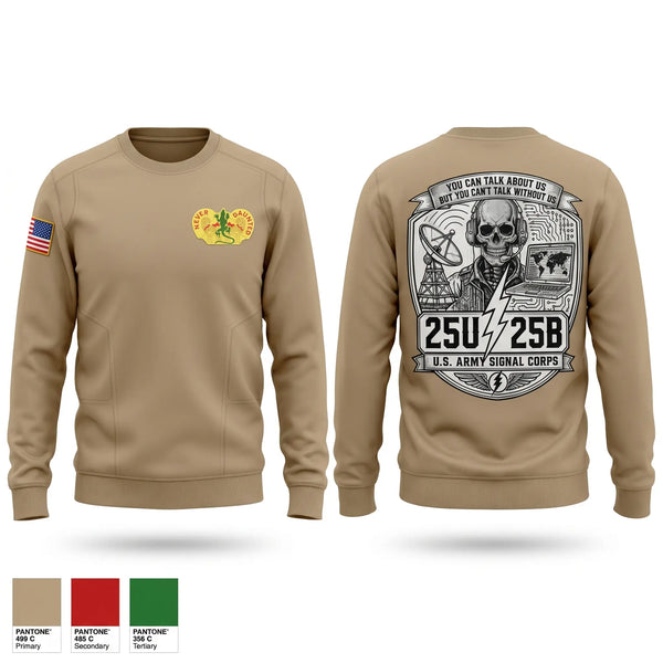 Crew Neck Sweatshirt, 84th engineer battalion, Army, Teamtime, Team time, sublimation, custom sports apparel, team uniforms, spirit wear, spiritwear, sports uniforms, custom shirts, team store, custom team store, fundraiser sports, apparel fundraiser