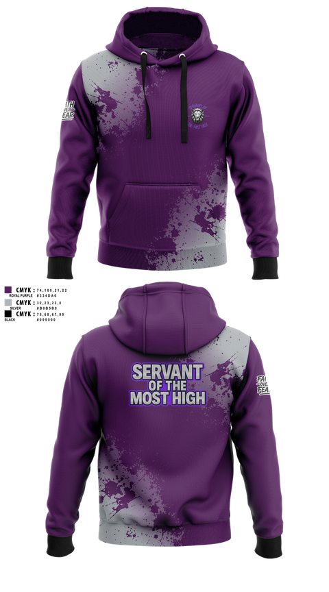 Hoodie, Servants Of The Most High, Golf, Teamtime, Team time, sublimation, custom sports apparel, team uniforms, spirit wear, spiritwear, sports uniforms, custom shirts, team store, custom team store, fundraiser sports, apparel fundraiser