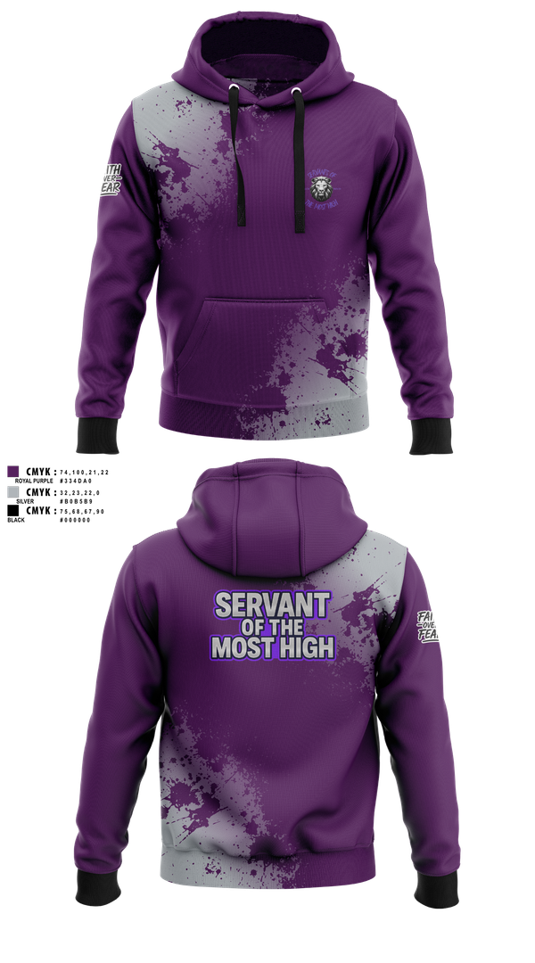 Hoodie, Servants Of The Most High, Golf, Teamtime, Team time, sublimation, custom sports apparel, team uniforms, spirit wear, spiritwear, sports uniforms, custom shirts, team store, custom team store, fundraiser sports, apparel fundraiser