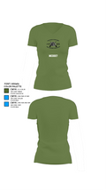 MEDDET 27612450 Women's Short Sleeve V-neck Shirt - 44