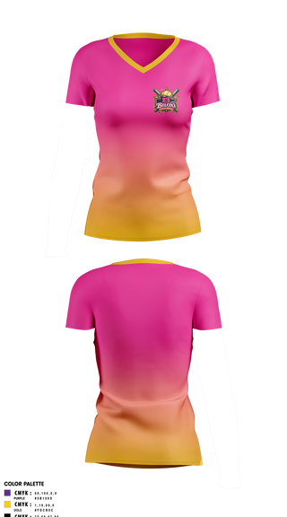 Womens Short Sleeve Vneck Shirt, Biloxi, Softball, Teamtime, Team time, sublimation, custom sports apparel, team uniforms, spirit wear, spiritwear, sports uniforms, custom shirts, team store, custom team store, fundraiser sports, apparel fundraiser
