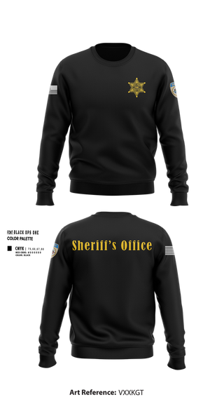 Crew Neck Sweatshirt, Dane County SheriffBLUE MACAW, Women's Volleyball, Teamtime, Team time, sublimation, custom sports apparel, team uniforms, spirit wear, spiritwear, sports uniforms, custom shirts, team store, custom team store, fundraiser sports, apparel fundraiser