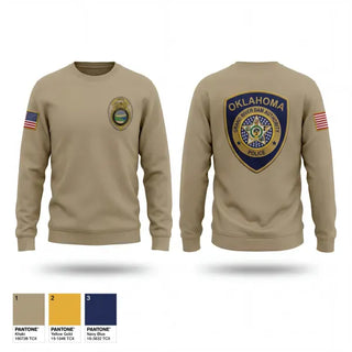 Crew Neck Sweatshirt, Grand River Dam Authority, Police, Teamtime, Team time, sublimation, custom sports apparel, team uniforms, spirit wear, spiritwear, sports uniforms, custom shirts, team store, custom team store, fundraiser sports, apparel fundraiser