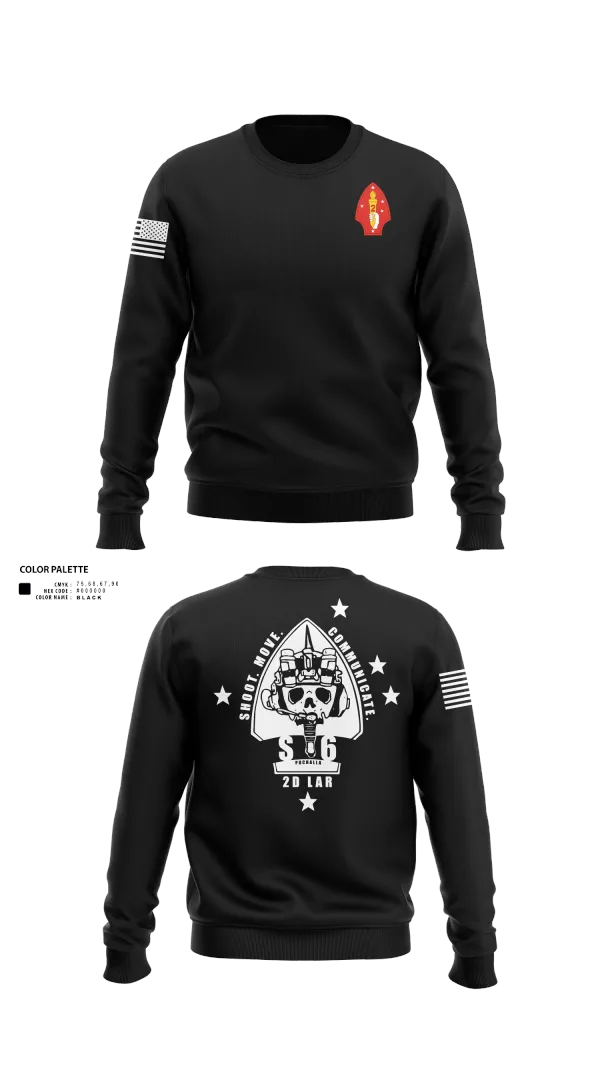 Crew Neck Sweatshirt, 2D LAR Bn, , Teamtime, Team time, sublimation, custom sports apparel, team uniforms, spirit wear, spiritwear, sports uniforms, custom shirts, team store, custom team store, fundraiser sports, apparel fundraiser