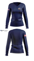 ARC EMS 58224781 Women's Long Sleeve V-neck Shirt - 11