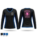 Berklee Police Women's Long Sleeve V-neck Shirt - 1