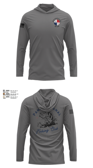 Long Sleeve Hooded Sun Shirt, MSRON TWO BD 212, Navy, Teamtime, Team time, sublimation, custom sports apparel, team uniforms, spirit wear, spiritwear, sports uniforms, custom shirts, team store, custom team store, fundraiser sports, apparel fundraiser