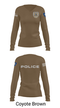 Vincennes Police Department 76255219 Women's Long Sleeve V-neck Shirt - 16
