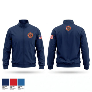 Windbreaker, Lebanon Fire, Fire Department, Teamtime, Team time, sublimation, custom sports apparel, team uniforms, spirit wear, spiritwear, sports uniforms, custom shirts, team store, custom team store, fundraiser sports, apparel fundraiser