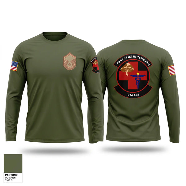 Long Sleeve Performance Shirt, 914th AES, Air Force, Teamtime, Team time, sublimation, custom sports apparel, team uniforms, spirit wear, spiritwear, sports uniforms, custom shirts, team store, custom team store, fundraiser sports, apparel fundraiser