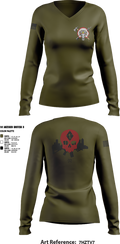 Blackfoot 25771911 Women's Long Sleeve V-neck Shirt - 5