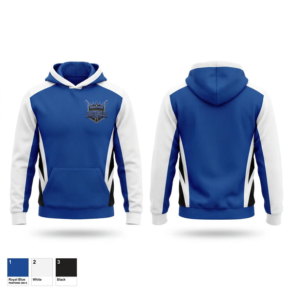 Hoodie, Royals, Baseball, Teamtime, Team time, sublimation, custom sports apparel, team uniforms, spirit wear, spiritwear, sports uniforms, custom shirts, team store, custom team store, fundraiser sports, apparel fundraiser