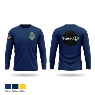 Long Sleeve Performance Shirt, Squad Five, Police, Teamtime, Team time, sublimation, custom sports apparel, team uniforms, spirit wear, spiritwear, sports uniforms, custom shirts, team store, custom team store, fundraiser sports, apparel fundraiser