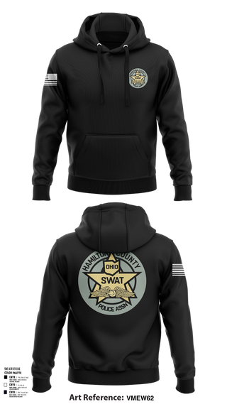 Hoodie, HCPA Swat, , Teamtime, Team time, sublimation, custom sports apparel, team uniforms, spirit wear, spiritwear, sports uniforms, custom shirts, team store, custom team store, fundraiser sports, apparel fundraiser