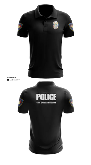 Short Sleeve Performance Polo, Parrottsville police, Police, Teamtime, Team time, sublimation, custom sports apparel, team uniforms, spirit wear, spiritwear, sports uniforms, custom shirts, team store, custom team store, fundraiser sports, apparel fundraiser
