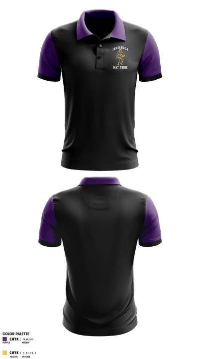Indianola Mat Tribe 88912065 Short Sleeve Performance Polo - 3