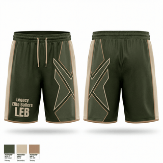 Athletic Shorts With Pockets, Legacy Elite Ballers (LEB), Men's Basketball, Teamtime, Team time, sublimation, custom sports apparel, team uniforms, spirit wear, spiritwear, sports uniforms, custom shirts, team store, custom team store, fundraiser sports, apparel fundraiser