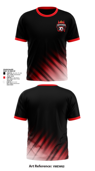 Short Sleeve Performance Shirt, Coventry Inferno, Men's Soccer, Teamtime, Team time, sublimation, custom sports apparel, team uniforms, spirit wear, spiritwear, sports uniforms, custom shirts, team store, custom team store, fundraiser sports, apparel fundraiser