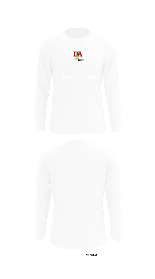 Long Sleeve Performance Shirt, De Anza High School, Spirit Store, Teamtime, Team time, sublimation, custom sports apparel, team uniforms, spirit wear, spiritwear, sports uniforms, custom shirts, team store, custom team store, fundraiser sports, apparel fundraiser