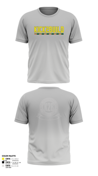 Short Sleeve Performance Shirt, Kick 2 Build Coaches Store, Men's Soccer, Teamtime, Team time, sublimation, custom sports apparel, team uniforms, spirit wear, spiritwear, sports uniforms, custom shirts, team store, custom team store, fundraiser sports, apparel fundraiser