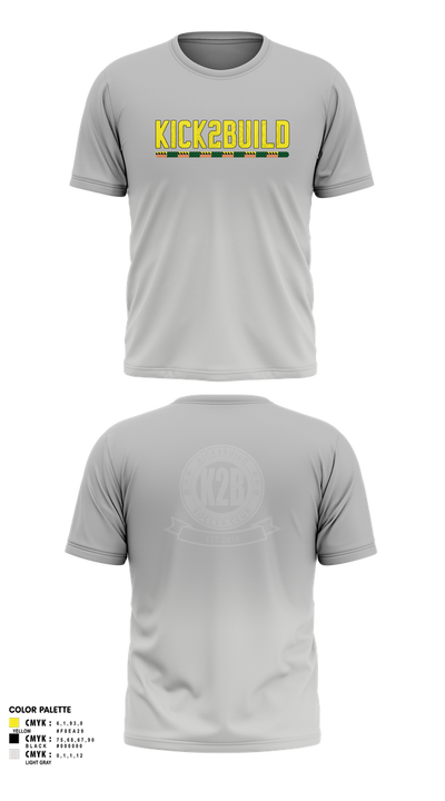 Kick 2 Build Soccer Club Short Sleeve Performance Shirt - 3