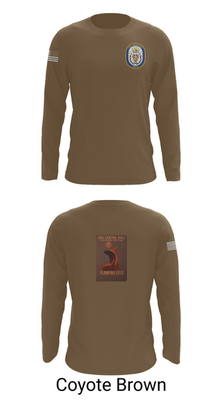 Long Sleeve Performance Shirt, Uss Carter Hall, , Teamtime, Team time, sublimation, custom sports apparel, team uniforms, spirit wear, spiritwear, sports uniforms, custom shirts, team store, custom team store, fundraiser sports, apparel fundraiser