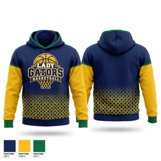Hoodie, Land O Lakes Lady Gators, Women's Basketball, Teamtime, Team time, sublimation, custom sports apparel, team uniforms, spirit wear, spiritwear, sports uniforms, custom shirts, team store, custom team store, fundraiser sports, apparel fundraiser