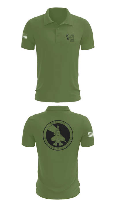 VMFA-121 16831306 Short Sleeve Performance Polo - 47