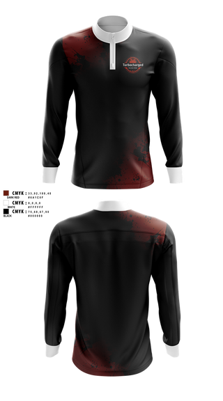 Quarter Zip Jacket, Turbocharged, , Teamtime, Team time, sublimation, custom sports apparel, team uniforms, spirit wear, spiritwear, sports uniforms, custom shirts, team store, custom team store, fundraiser sports, apparel fundraiser