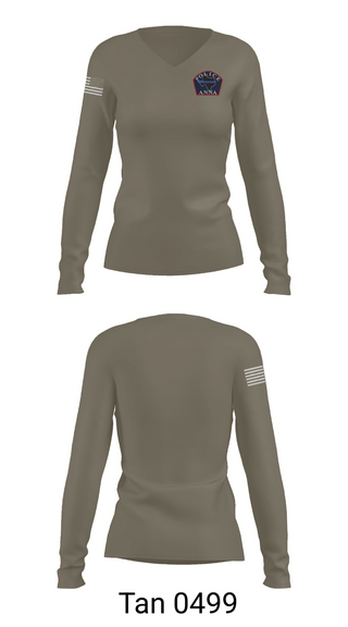 Womens Long Sleeve Vneck Shirt, CID, Police, Teamtime, Team time, sublimation, custom sports apparel, team uniforms, spirit wear, spiritwear, sports uniforms, custom shirts, team store, custom team store, fundraiser sports, apparel fundraiser