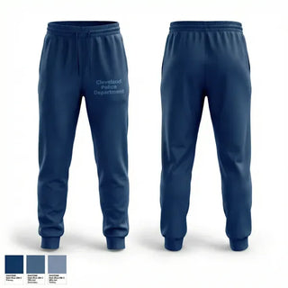 Sweatpants, Cleveland Police Department, Police, Teamtime, Team time, sublimation, custom sports apparel, team uniforms, spirit wear, spiritwear, sports uniforms, custom shirts, team store, custom team store, fundraiser sports, apparel fundraiser