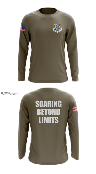 Long Sleeve Performance Shirt, MDWG Group 1, Air Force, Teamtime, Team time, sublimation, custom sports apparel, team uniforms, spirit wear, spiritwear, sports uniforms, custom shirts, team store, custom team store, fundraiser sports, apparel fundraiser