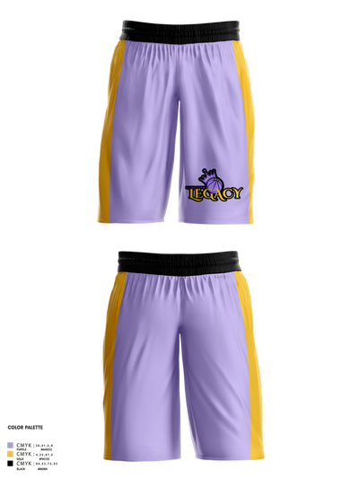 Lemoore Legacy 52154599 Womens Basketball Shorts - 1