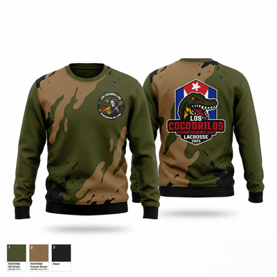 Los Cocodrilos 14023628 Crew Neck Sweatshirt - 1