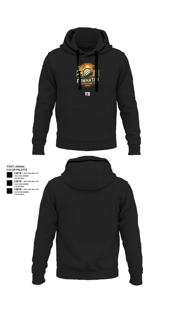 Hoodie, VB, Women's Volleyball, Teamtime, Team time, sublimation, custom sports apparel, team uniforms, spirit wear, spiritwear, sports uniforms, custom shirts, team store, custom team store, fundraiser sports, apparel fundraiser