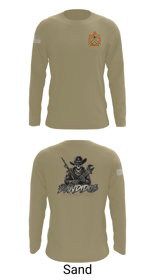 Long Sleeve Performance Shirt, 501st BSB, B Company, , Teamtime, Team time, sublimation, custom sports apparel, team uniforms, spirit wear, spiritwear, sports uniforms, custom shirts, team store, custom team store, fundraiser sports, apparel fundraiser