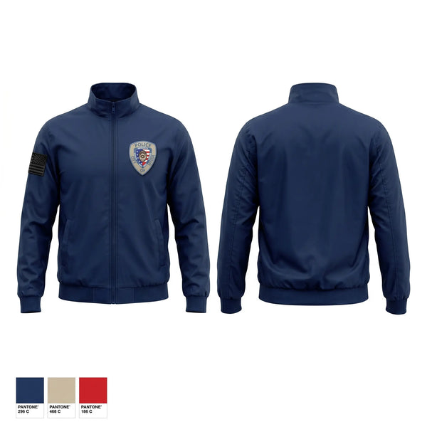 Windbreaker, Nyssa Police Department, Police, Teamtime, Team time, sublimation, custom sports apparel, team uniforms, spirit wear, spiritwear, sports uniforms, custom shirts, team store, custom team store, fundraiser sports, apparel fundraiser