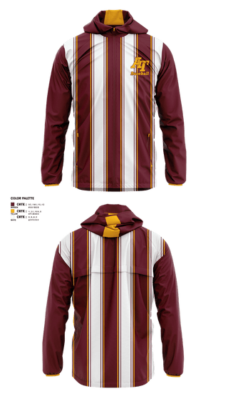 Windbreaker, Alexandria Monroe High School Baseball, Baseball, Teamtime, Team time, sublimation, custom sports apparel, team uniforms, spirit wear, spiritwear, sports uniforms, custom shirts, team store, custom team store, fundraiser sports, apparel fundraiser