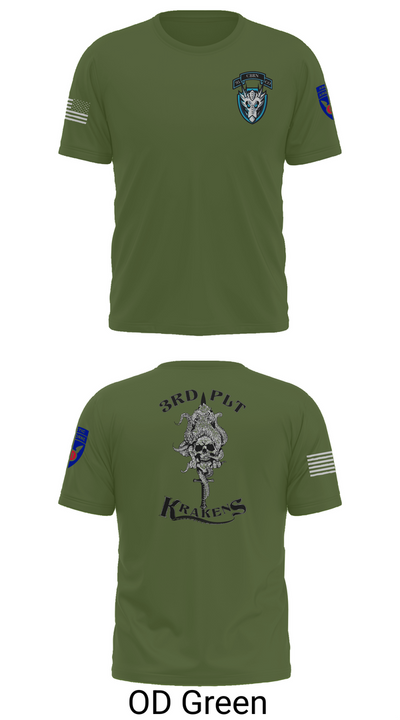 95th cbrn 3rd plt Old School Cotton Feel Shirt - 50