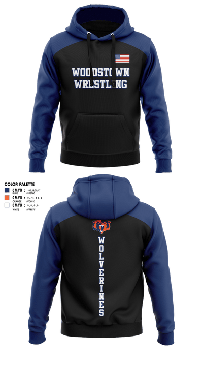 Woodstown Wrestling 19595478 Hoodie - 2