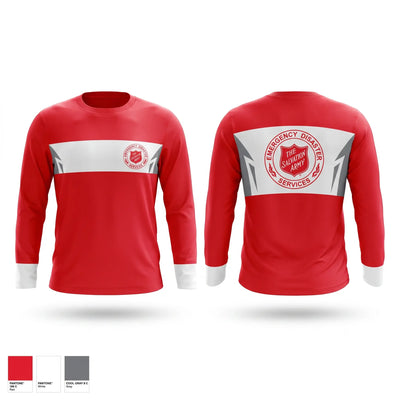 The Salvation Army Emergency Disaster Services 70119899 Long Sleeve Performance Shirt 1