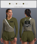 Gulfcoast Guerillas 63663465 Women's Long Sleeve V-neck Shirt - 3